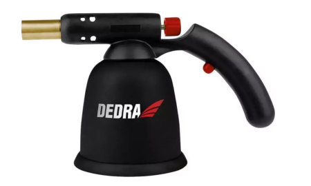 Lampa de lipit DEDRA31A010 + 3 BUTELII GAZ 190GR BERVAS [3]