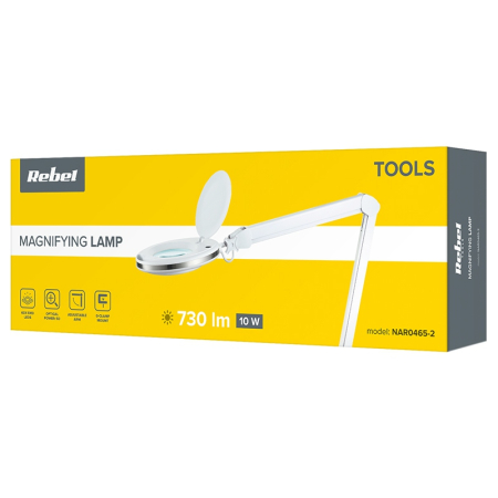 LAMPA LED CU LUPA 10W 6500K [3]