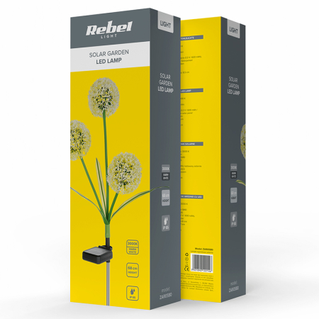 LAMPA LED SOLARA DECORATIVA REBEL [8]