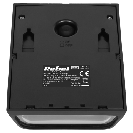 LAMPA SOLARA PERETE SET 2 BUC REBEL [5]