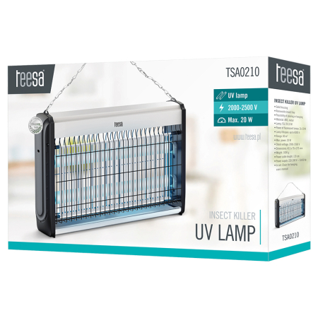 LAMPA UV ANTI INSECTE 2 X 10W TEESA [6]