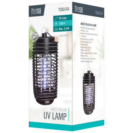 LAMPA UV ANTI INSECTE 30M2 TEESA [5]