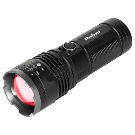 LANTERNA ALUMINIU LED 20W 4.2V 4500MAH 2000LM REBEL [1]