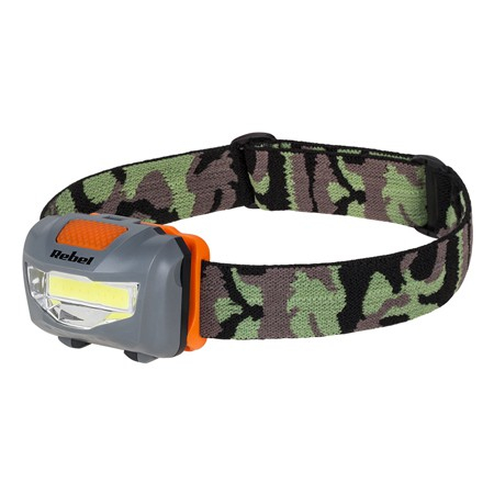 Echipamente supraveghere & Lanterne profesionale - LANTERNA FRONTALA LED 3W COB 120LM REBEL