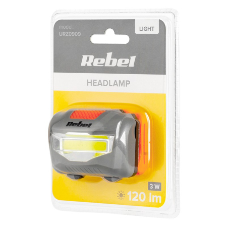 LANTERNA FRONTALA LED 3W COB 120LM REBEL [3]
