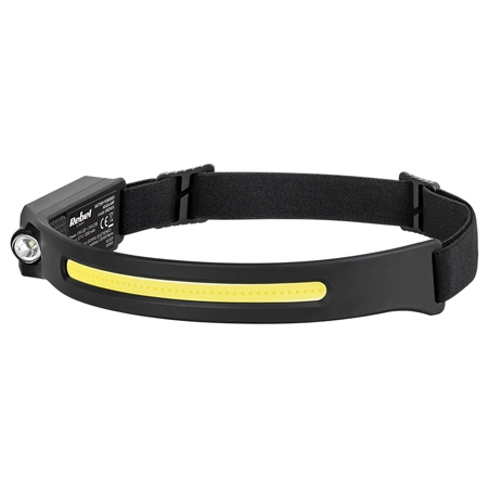 Echipamente supraveghere & Lanterne profesionale - LANTERNA FRONTALA LED 3W + COB 5W IPX4 REBEL