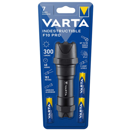 LANTERNA LED 6W INDESTRUCTIBLE F10 PRO VARTA [3]