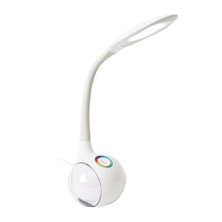 Surse de Iluminat - LLAMPA BIROU CU LUMINA VEGHE PLATINET