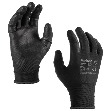 MANUSA LUCRU POLIURETAN MARIME 10 / XL SET 12 BUC REBEL [1]