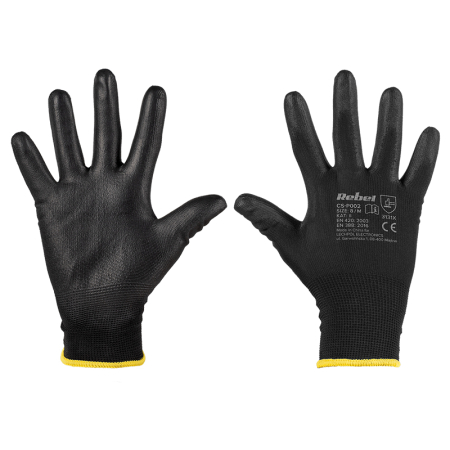 MANUSA LUCRU POLIURETAN MARIME 8 / M SET 12 BUC REBEL [2]