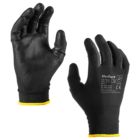 Protectie - MANUSA LUCRU POLIURETAN MARIME 8 / M SET 12 BUC REBEL