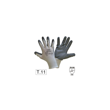 CONSUMABILE ATELIER - MANUSI DE LUCRU CU PALMA INTARITA DE NITRIL T11 JBM