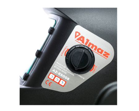 Masca de sudura Almaz, Automata, zona vizualizare 90x35mm, 2 senzori arc sudura, destinata sudura/polizare [2]