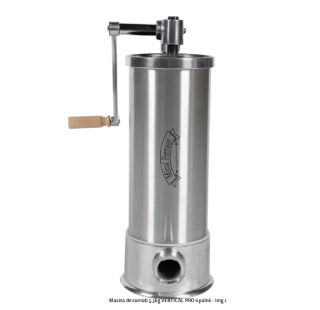 Echipamente Bucatarie - Masina de carnati 5.5kg VERTICAL PRO 6 palnii