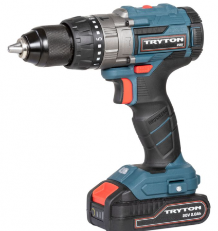 Scule electrice - Mașină de înșurubat Li-ion 20V 2.0Ah, 50Nm, 2 viteze - G. TBLV202