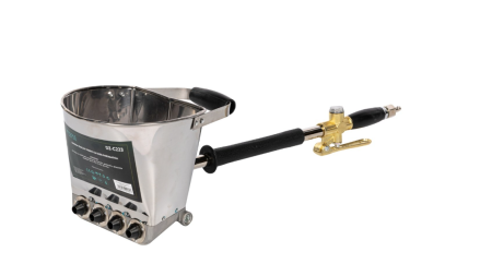 Construcții - Masina de tencuit pereti Detoolz, pneumatica