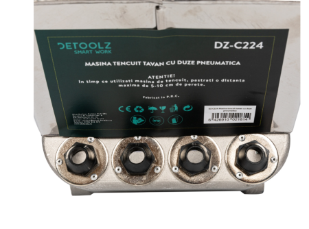Masina de tencuit tavane Detoolz, pneumatica [4]