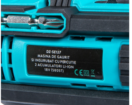 Masina gaurit/insurub percutie 2acumul Li-Ion 18V [1]