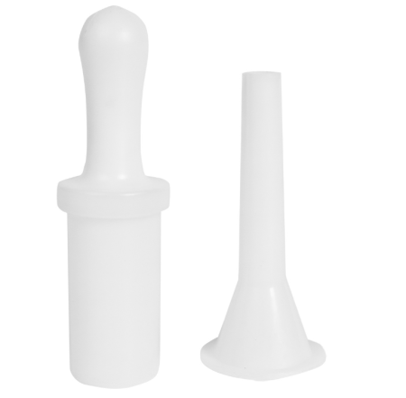 Masina tocat carne Detoolz, 800W, 150 kg/h Inox cu 2 site [5]