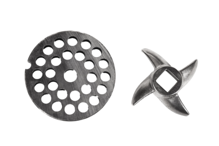 Masina tocat carne Detoolz, 800W, 150 kg/h Inox cu 2 site [4]