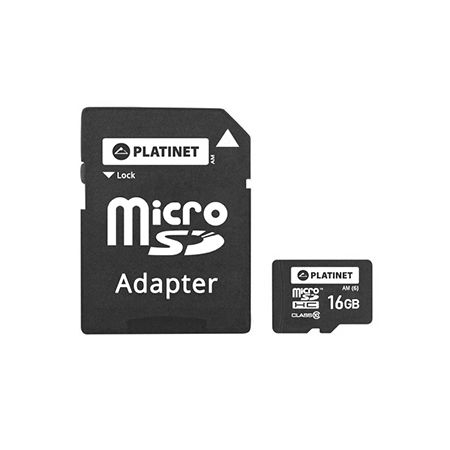 PC, periferice - MICRO SD CARD 16GB CLS 10 CU ADAPTOR PLATINET