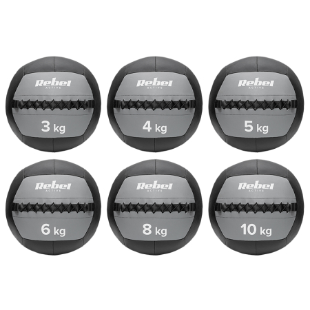 MINGE MEDICINALA PENTRU EXERCITII 5 KG REBEL ACTIVE [5]