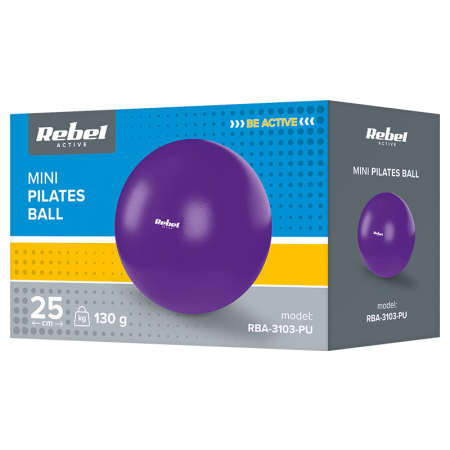 MINGE PILATES GIMNASTICA REABILITARE 25CM REBEL ACTIVE [4]