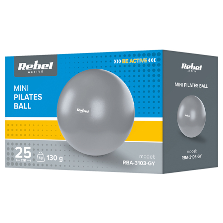 MINGE PILATES GIMNASTICA REABILITARE 25CM REBEL ACTIVE [4]