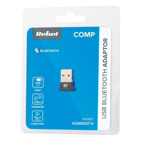 MINI ADAPTOR BLUETOOTH 4.0 NANOSTICK REBEL [2]