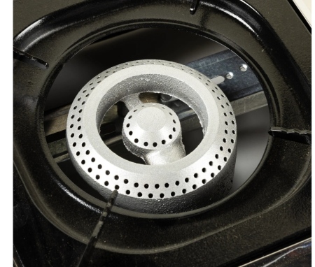 Mini aragaz portabil, Detoolz, 5.6kW, 2 ochiuri, Piezo [4]