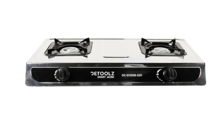 Mini aragaz portabil, Detoolz, 5.6kW, 2 ochiuri, Piezo [1]