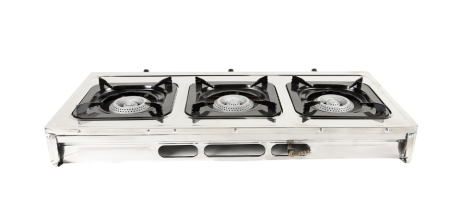 Arzatoare - Mini aragaz portabil, Detoolz, 8.4kW, 3 ochiuri, Piezo