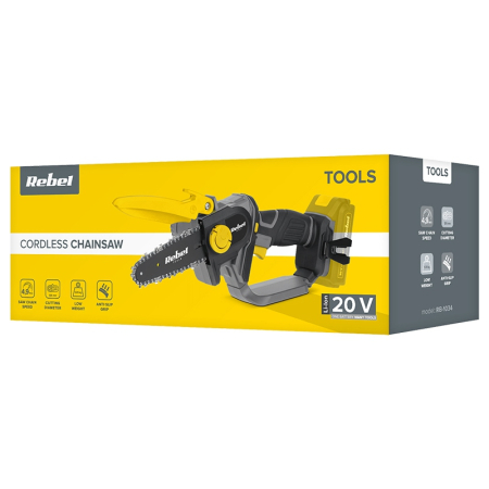 MINI FIERASTRAU CU LANT 20V FARA ACUMULATOR REBEL [7]