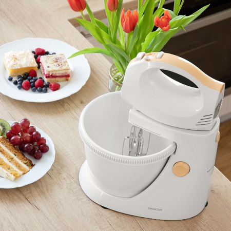 MIXER CU BOL ROTATIV 5 VITEZE 500W SENCOR [9]