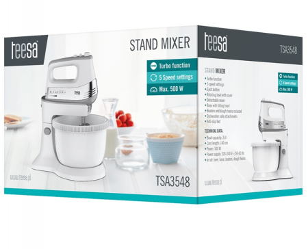 MIXER CU BOL ROTATIV 500 W TEESA TSA3548 [3]