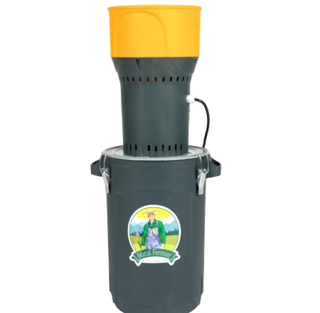 Mori de cereale - Moara electrica 1000W/19000 rpm cu galeata plastic 25L