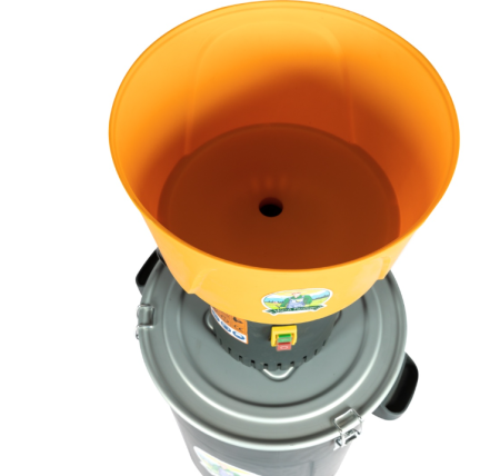 Moara electrica 1300W/19000 rpm cu galeata plastic 60L [5]