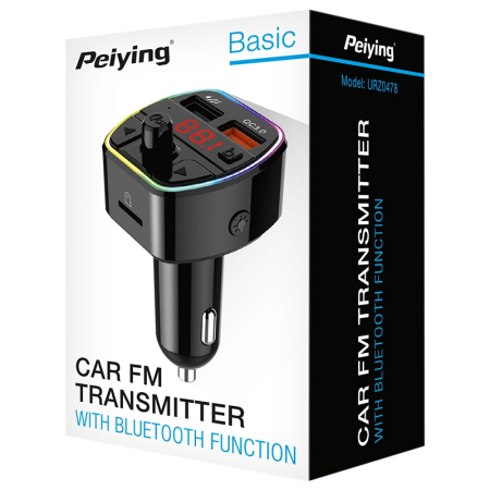 MODULATOR FM AUDIO BLUETOOTH QC 3.0 2X USB [4]