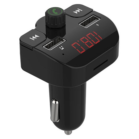 Accesorii auto - MODULATOR FM BT 5.0 2X USB SPACER