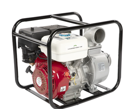 Pompe - Motopompa Micul Fermier 13cp 389cc, benzina 4t, racord 4", debit 80000l/h