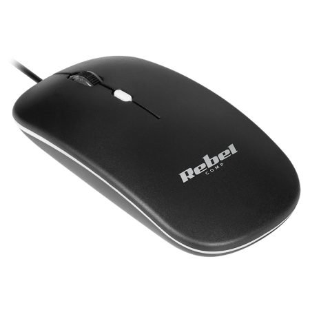MOUSE CU FIR 1200 DPI WDM210 REBEL [1]