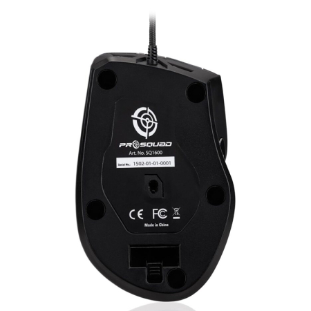 MOUSE GAMING 6000DPI PROSQUAD [5]