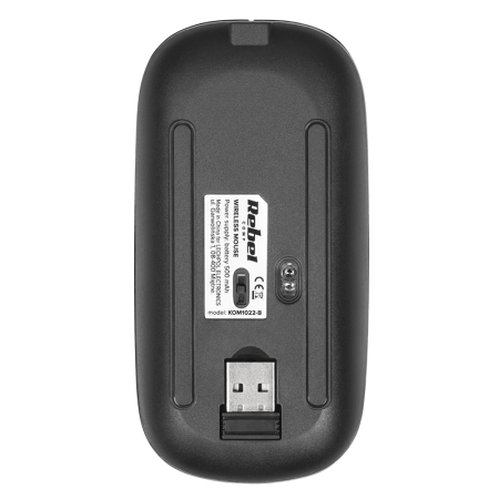 MOUSE WIRELESS 1600 DPI WM210 REBEL [4]