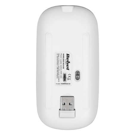 MOUSE WIRELESS 1600 DPI WM210 REBEL [4]