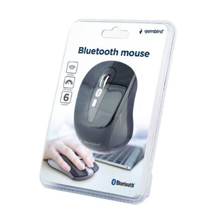 MOUSE WIRELESS BLUETOOTH 1600 DPI GEMBIRD [3]