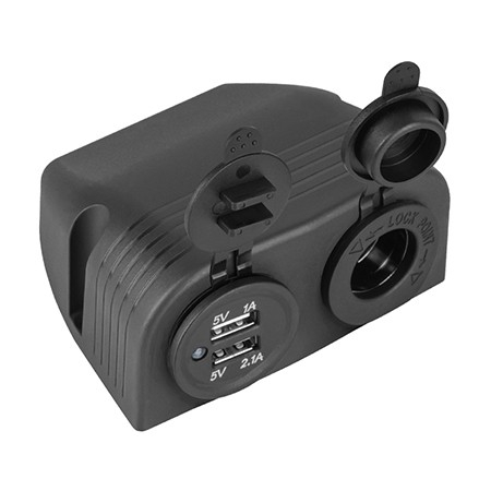 Alimentare - MUFA MONTAJ AUTO 2XUSB 3100MA SI BRICHETA