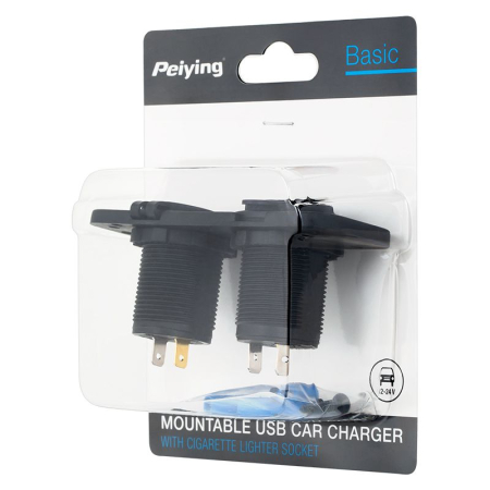 MUFA MONTAJ AUTO INCARCARE 2XUSB 3.1A+BRICHETA [3]