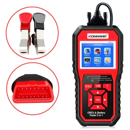 MULTIMETRU DIAGNOZA AUTO OBD2 KW870 KONNWEI [3]