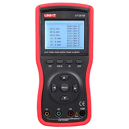 Service, hobby, mentenanta - MULTIMETRU DIGITAL TRIFAZAT UT267B UNI-T