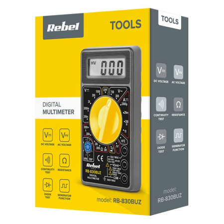 MULTIMETRU UNIVERSAL RB-830BUZ REBEL [5]